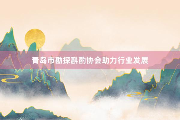 青岛市勘探斟酌协会助力行业发展